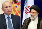 پوتین پیروزی رئیسی در انتخابات ایران را تبریک گفت