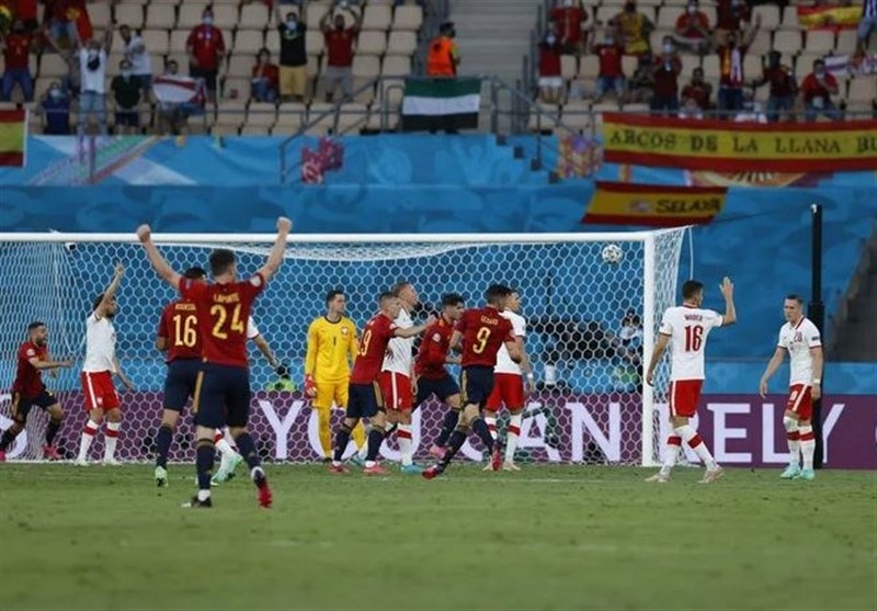 یورو 2020| پیروزی یک نیمه‌ای اسپانیا برابر لهستان به کمک VAR