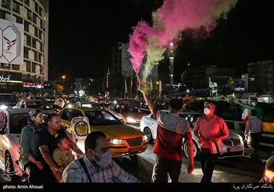 جشن پیروزی ابراهیم رئیسی در انتخابات - 3