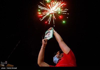 Supporters of Iran’s President-Elect Raeisi Celebrate in Streets