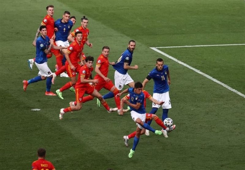 یورو 2020| پیروزی سوئیس برابر ترکیه و برد ایتالیا برابر ولز در نیمه نخست