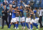 یورو 2020| تاریخ‌سازی تیم ملی ایتالیا با پیروزی مقابل ولز