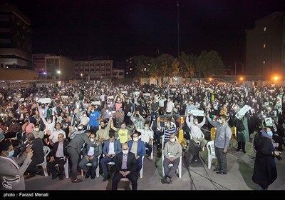 جشن پیروزی ابراهیم رئیسی در کرمانشاه