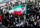 جشن پیروزی ابراهیم رئیسی در مشهد