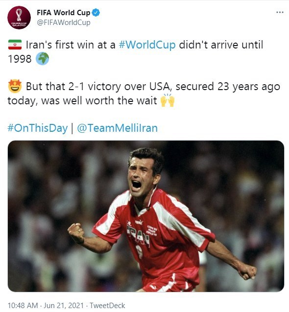 جام جهانی 2022 قطر , تیم ملی فوتبال ایران , 