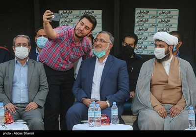 جشن پیروزی ابراهیم رئیسی در کرج