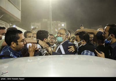 جشن پیروزی ابراهیم رئیسی در قزوین