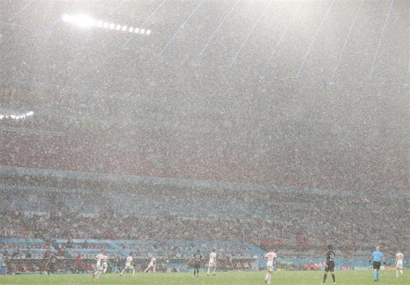 یورو 2020| جدال بارانی آلمان - مجارستان از دریچه دوربین