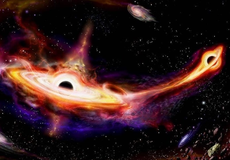 black hole eating a sandwich