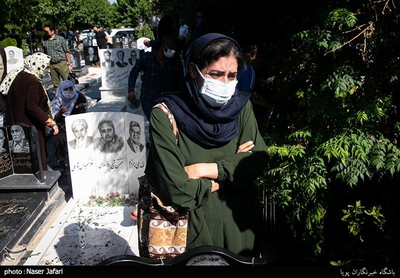 مراسم تشییع پیکر خبرنگاران فقید ایسنا و ایرنا