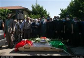 پیکر خبرنگاران فقید ایسنا و ایرنا در قطعه نامآوران آرام گرفت+تصاویر