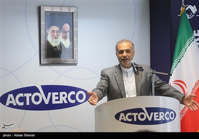 کاظم جلالی سفیر ایران در روسیه در مراسم رونمایی از واکسن اسپوتنیک