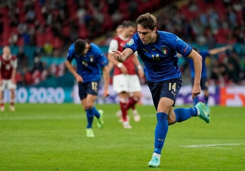 یورو 2020| تاریخ‌سازی کیه‌زا با گلزنی در شب پیروزی ایتالیا برابر اتریش