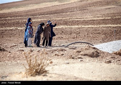 آیین افتتاح آبرسانی به روستای محروم تنوره - کرمانشاه