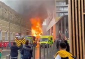 انفجار مهیب در یک ایستگاه مترو در جنوب لندن+فیلم