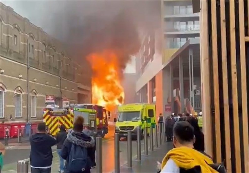 انفجار مهیب در یک ایستگاه مترو در جنوب لندن