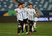کوپا آمه‌ریکا 2021| برتری اروگوئه و صعود آرژانتین در شب رکوردشکنی مسی/ برزیل حریف شیلی شد