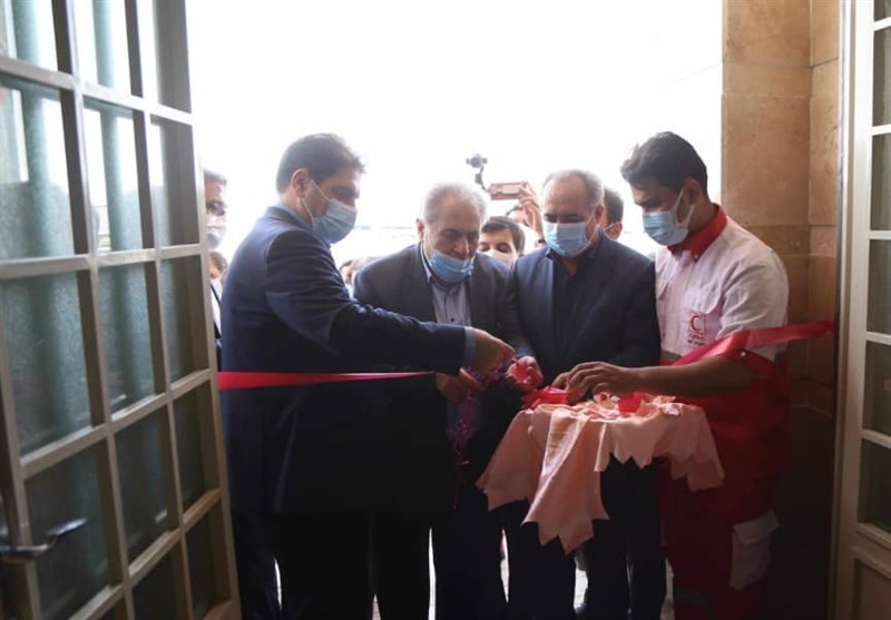 پروژه‌های امدادی و درمانی هلال احمر استان قم افتتاح شد