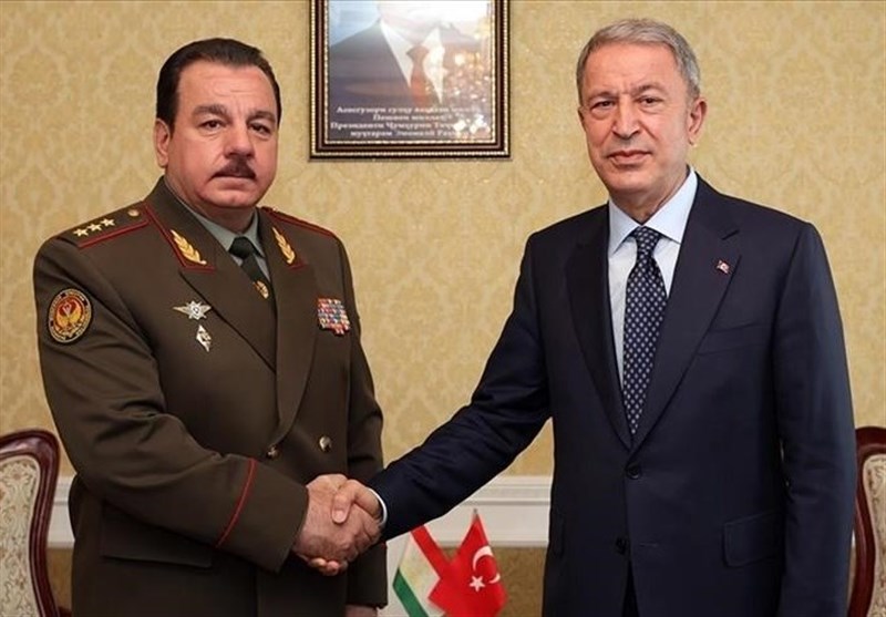 سفر وزیر دفاع ترکیه به تاجیکستان