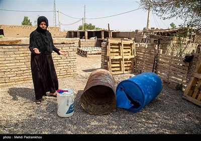 بحران آب در روستاهای بخش اسماعیلیه - خوزستان