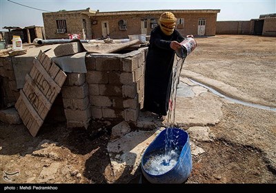 بحران آب در روستاهای بخش اسماعیلیه - خوزستان