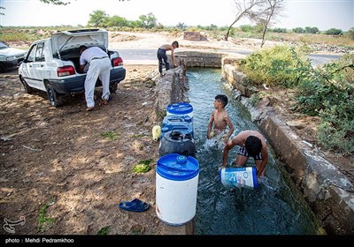 بحران آب در روستاهای بخش اسماعیلیه - خوزستان