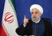 روحانی: دولت در زمینه مهارکرونا و رفع تحریم به مسئولیت خود عمل کرد/ اگر قانون مجلس نبود تا قبل عید تحریم ها را برداشته بودیم