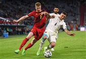 یورو 2020| حذف بلژیک مقابل ایتالیا به روایت تصویر