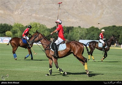 مسابقه رده بندی چوگان جام بهران بین تیم های خرگوش دره و قصرفیروزه