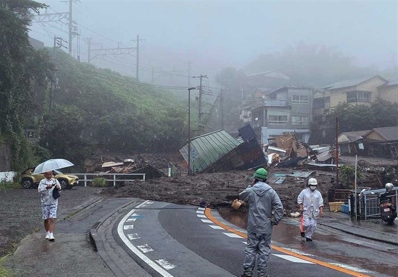 19 Missing, Homes Swept Away in Japan Landslide after Heavy Rain