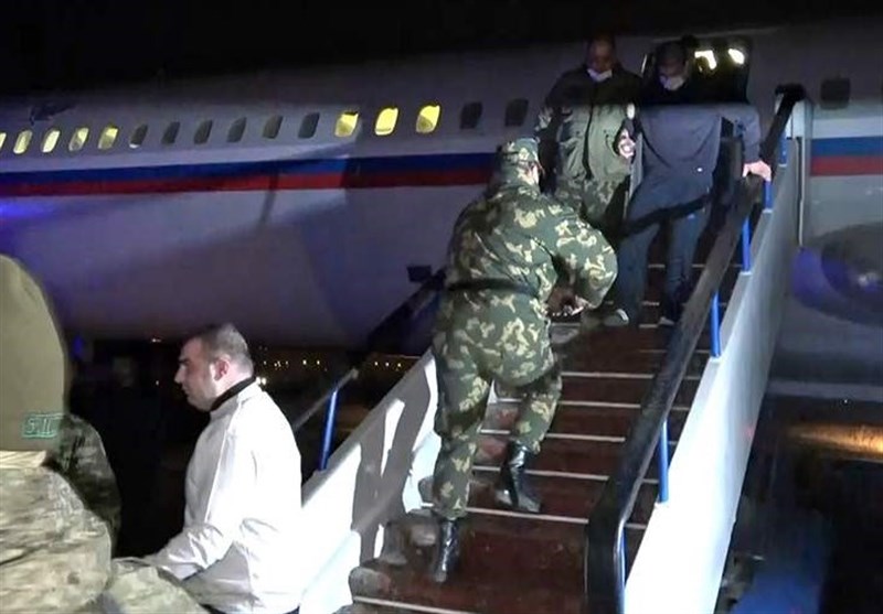 روسیه نظامیان ارمنستانی آزاد شده در آذربایجان را به ایروان تحویل داد