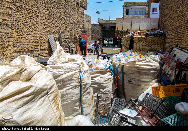 جولان ضایعات فروشان غیرمجاز در یزد به روایت تصویر