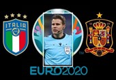 یورو 2020| بریش دیدار حساس ایتالیا - اسپانیا را سوت می‌زند