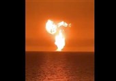 انفجار در آبهای سرزمینی جمهوری آذربایجان؛ تاسیسات گازی یا آتشفشان گِلی؟