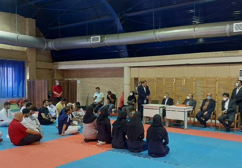 حضور مسئولان ورزش در تمرین ملی‌پوشان کاراته/ سلطانی‌فر: کاراته‌کاها هر نتیجه‌ای در المپیک بگیرند از نظر ما قهرمان هستند