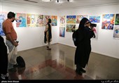 افتتاح نمایشگاه آثار برگزیده هنرواره ملی روایت جهاد