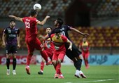 لیگ برتر فوتبال|‌ تساوی فولاد و پرسپولیس در یک نیمه کسل کننده