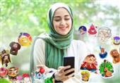 استیکرهای بومی با هویت ایرانی-ملی در پیامرسان آیگپ