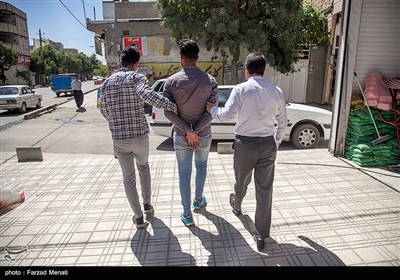 دستگیری خرده فروشان مواد مخدر در کرمانشاه