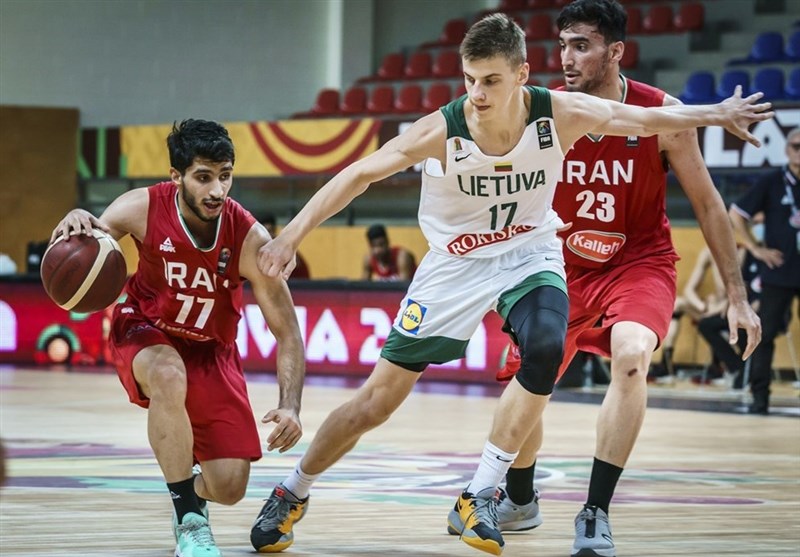 بسکتبال قهرمانی جوانان جهان| شکست سنگین ایران مقابل لیتوانی