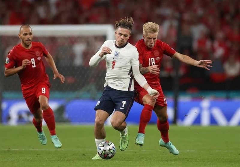 یورو 2020| تساوی دانمارک و انگلیس بازی را به وقت‌‌های اضافه برد