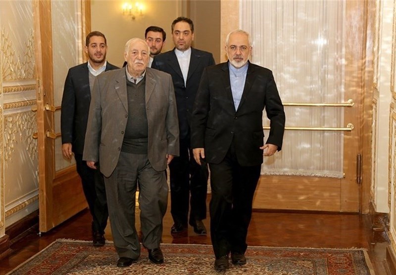 Iranian Foreign Minister Zarif Pays Tribute to Ahmed Jibril
