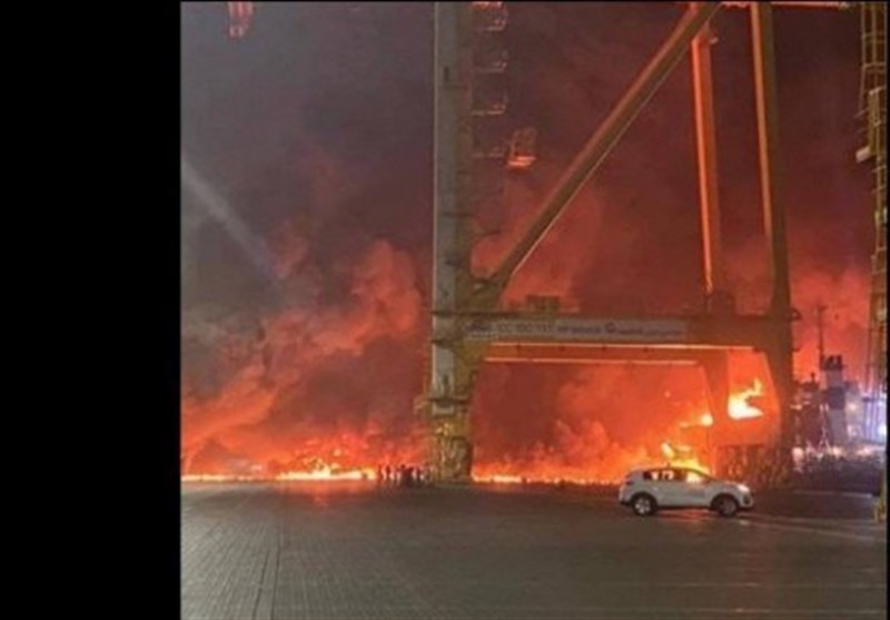 واکنش مقامات امارات به انفجار مهیب دبی