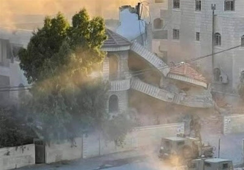 جنایت جدید اشغالگران در منفجر کردن منزل اسیر فلسطینی