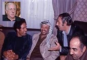 احمد جبریل در کنار یاسر عرفات