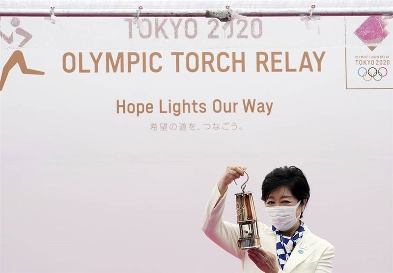 آغاز آخرین مرحله از حمل مشعل المپیک در توکیو