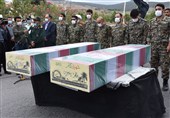 گلستان، عطر و بوی شهادت گرفت؛ ورود پیکر 2 شهید گمنام دوران دفاعمقدس به استان