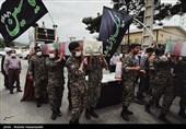 ورود پیکر 2 شهید گمنام دوران دفاع‌مقدس به استان گلستان