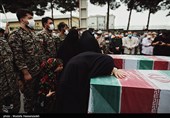 ورود پیکر 2 شهید گمنام دوران دفاع‌مقدس به استان گلستان