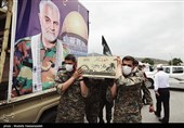 ورود پیکر 2 شهید گمنام دوران دفاع‌مقدس به استان گلستان